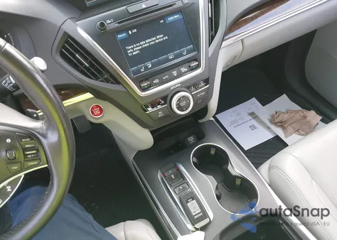 2018 Acura Mdx Technology Package Acurawatch Plus Pkg из США, поврежденный, VIN 5J8YD3H52JL009132